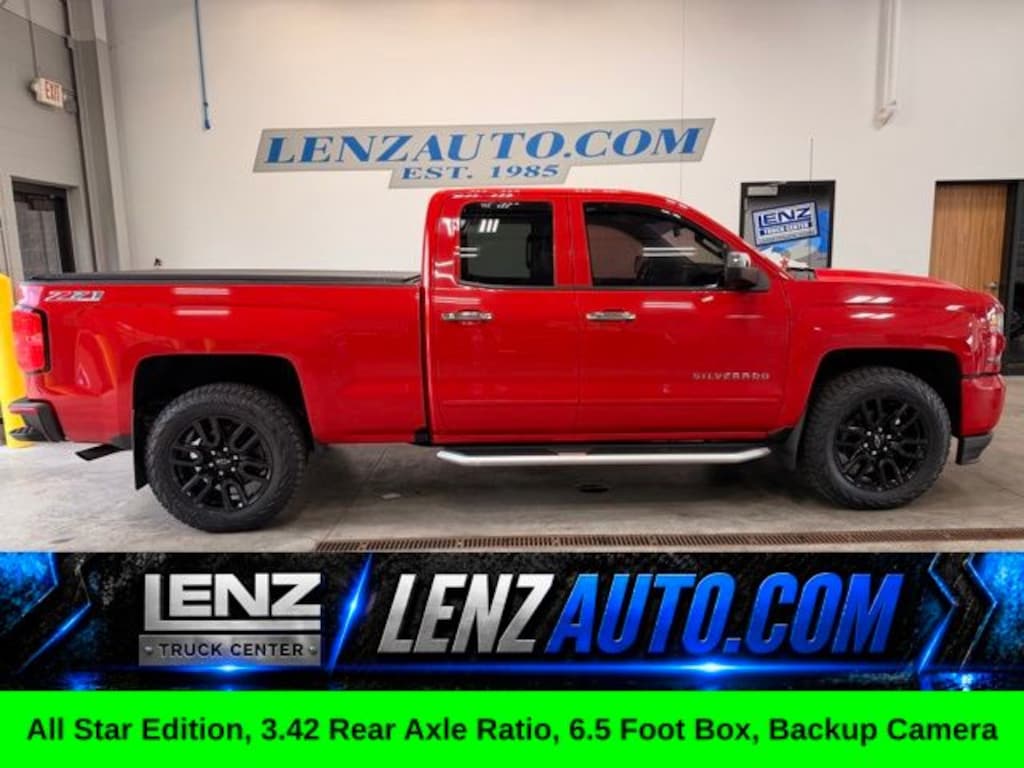Used 2017 Chevrolet Silverado 1500 4x4 Double Cab LT Truck