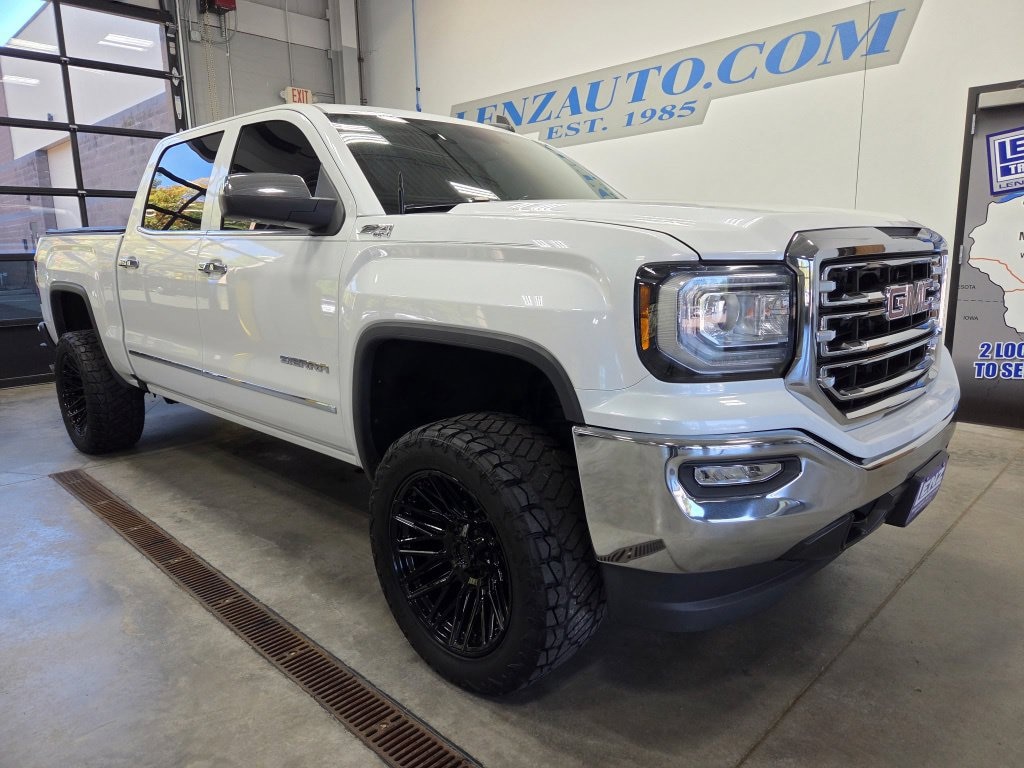 Used 2017 GMC Sierra 1500 4x4 Crew Cab SLT Truck