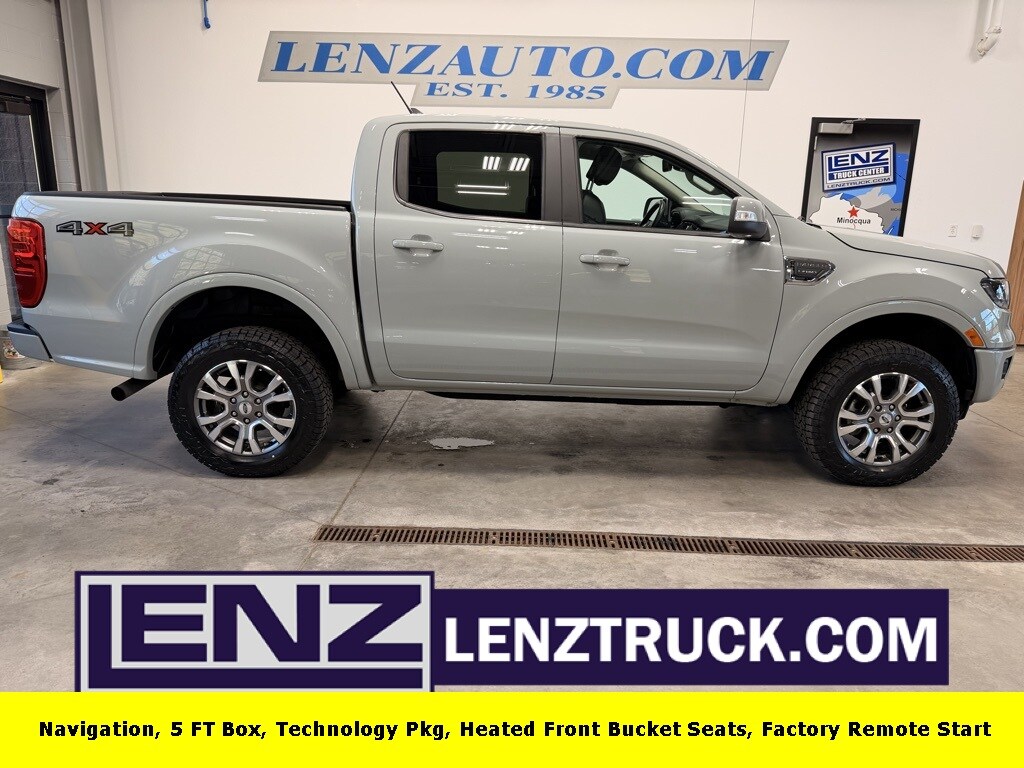 Used 2021 Ford Ranger 4x4 Crew Cab Lariat Truck