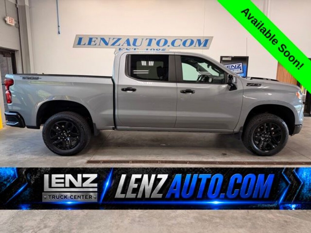 Used 2025 Chevrolet Silverado 1500 4x4 Crew Cab LT Trail Boss Truck