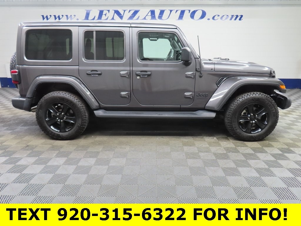 Used 2021 Jeep Wrangler 4x4 Unlimited Sahara SUV