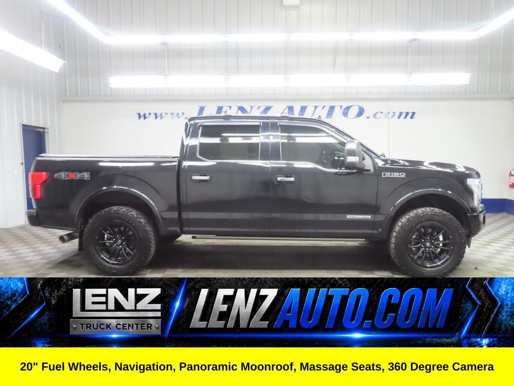 Used 2020 Ford F-150 4x4 SuperCrew Platinum Truck