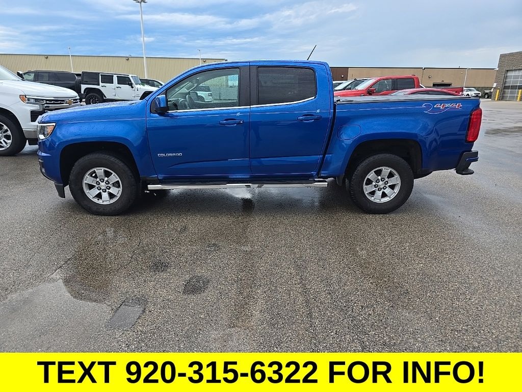 Used 2019 Chevrolet Colorado 4x4 Crew Cab Work Truck Truck