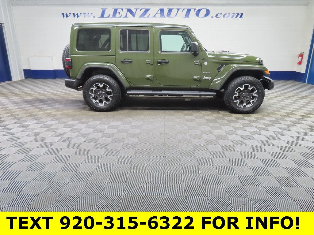 Used 2024 Jeep Wrangler 4x4 Unlimited Sahara SUV