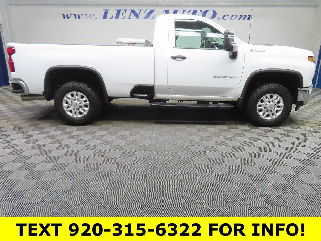 Used 2021 Chevrolet Silverado 3500HD 4x4 Regular Cab Work Truck SRW Truck
