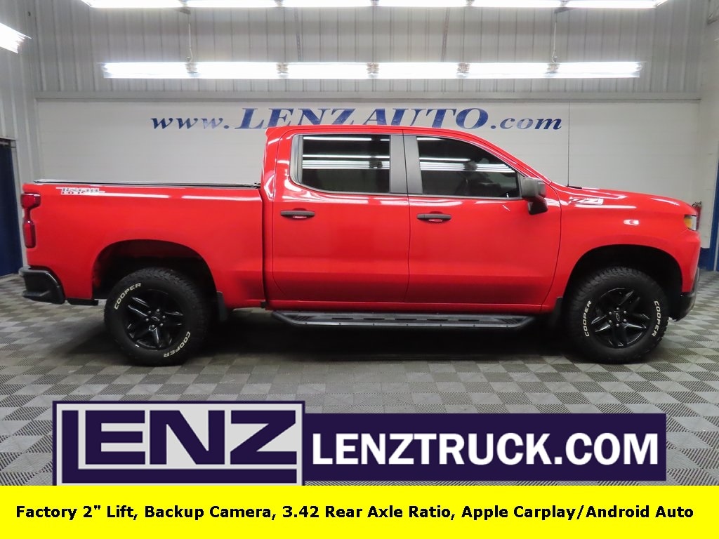 Used 2020 Chevrolet Silverado 1500 4x4 Crew Cab Custom Trail Boss Truck