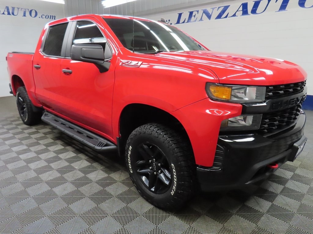 Used 2020 Chevrolet Silverado 1500 4x4 Crew Cab Custom Trail Boss Truck