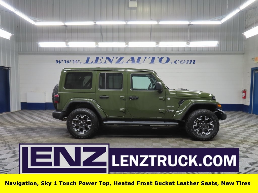 Used 2024 Jeep Wrangler 4x4 Unlimited Sahara SUV