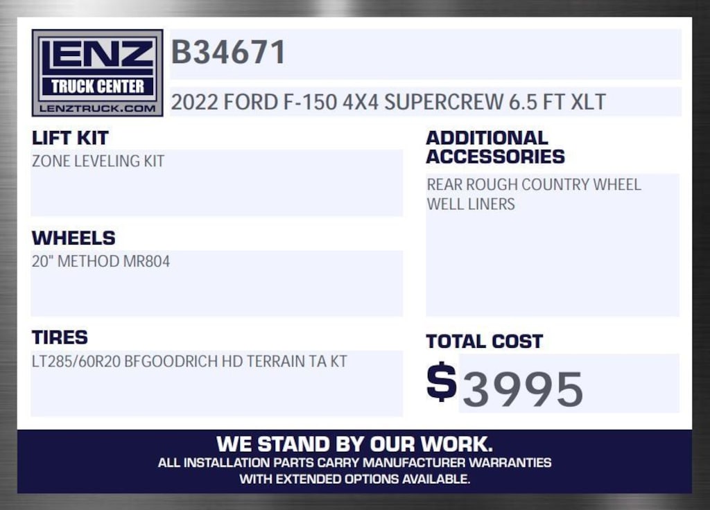 Used 2022 Ford F-150 4x4 SuperCrew XLT Truck