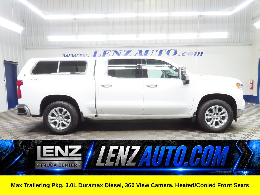Used 2025 Chevrolet Silverado 1500 4x4 Crew Cab LTZ Truck