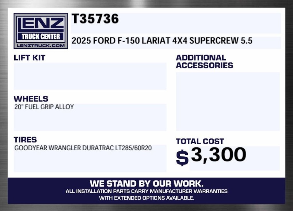 Used 2025 Ford F-150 4x4 SuperCrew Lariat Truck