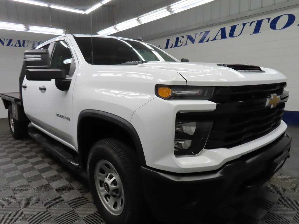 Used 2024 Chevrolet Silverado 3500HD 4x4 Crew Cab Work Truck SRW Truck