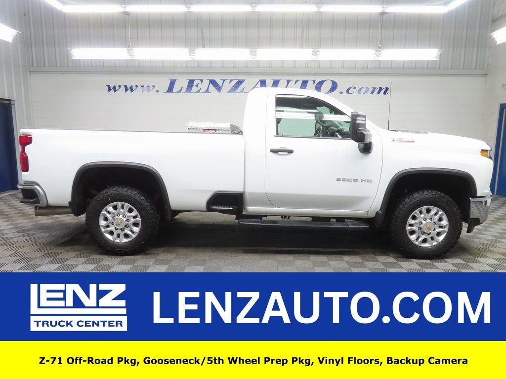 Used 2021 Chevrolet Silverado 3500HD 4x4 Regular Cab Work Truck SRW Truck