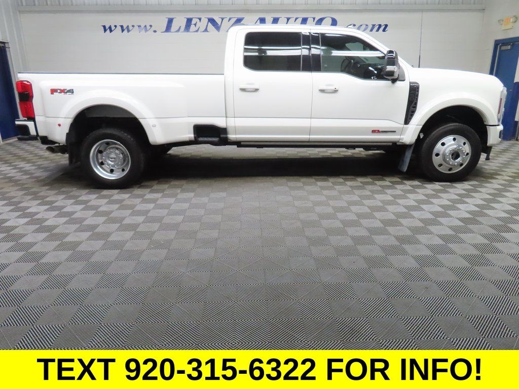 Used 2025 Ford F-450SD 4x4 Crew Cab Platinum DRW Truck