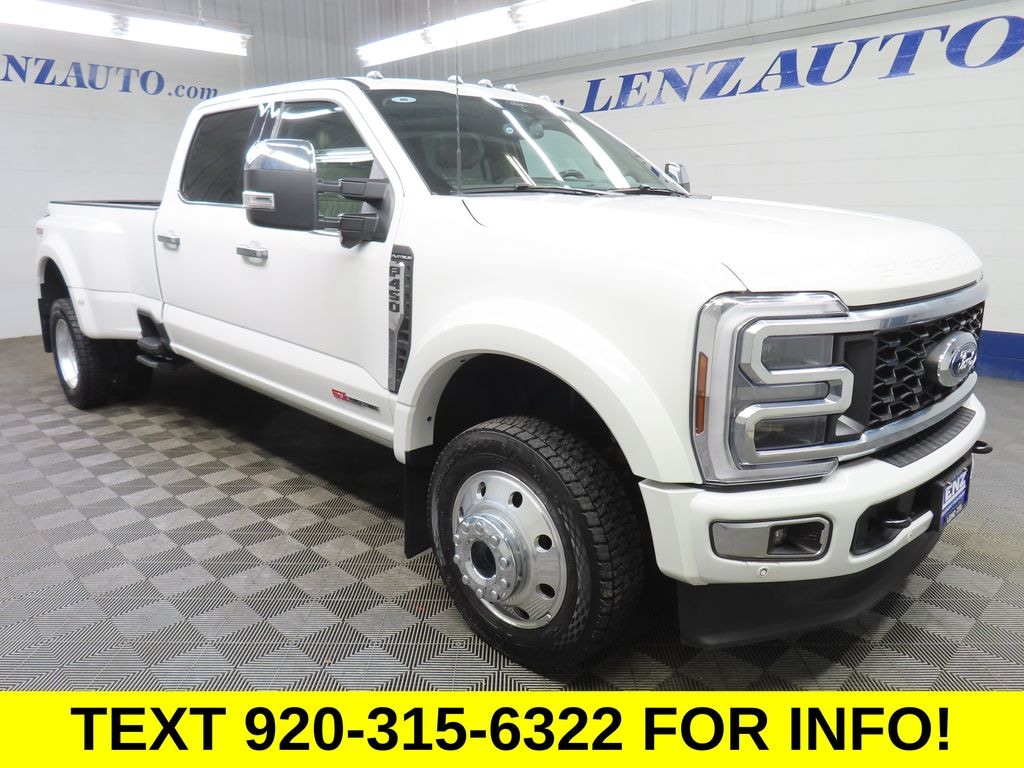 Used 2025 Ford F-450SD 4x4 Crew Cab Platinum DRW Truck