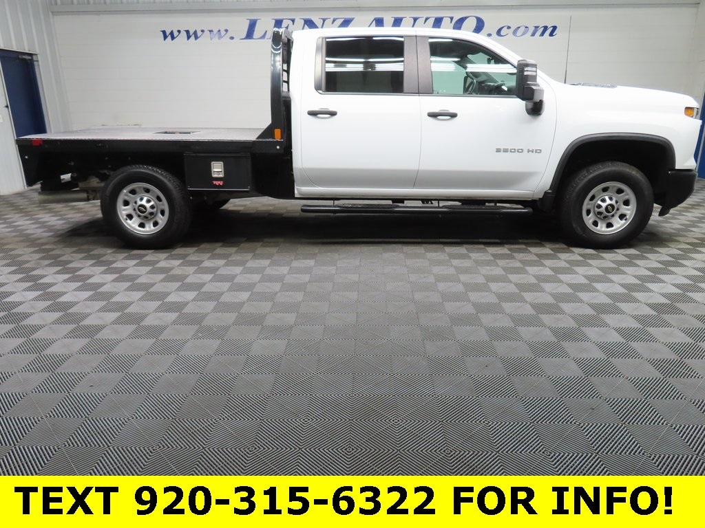 Used 2024 Chevrolet Silverado 3500HD 4x4 Crew Cab Work Truck SRW Truck