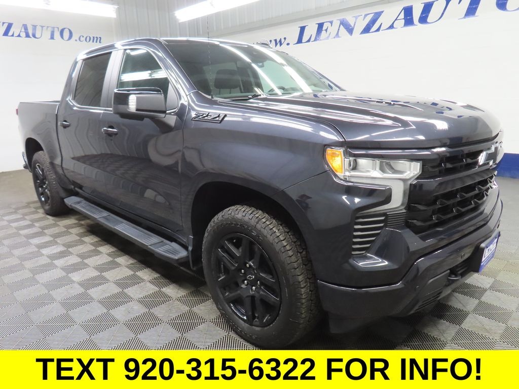 Used 2024 Chevrolet Silverado 1500 4x4 Crew Cab RST Truck