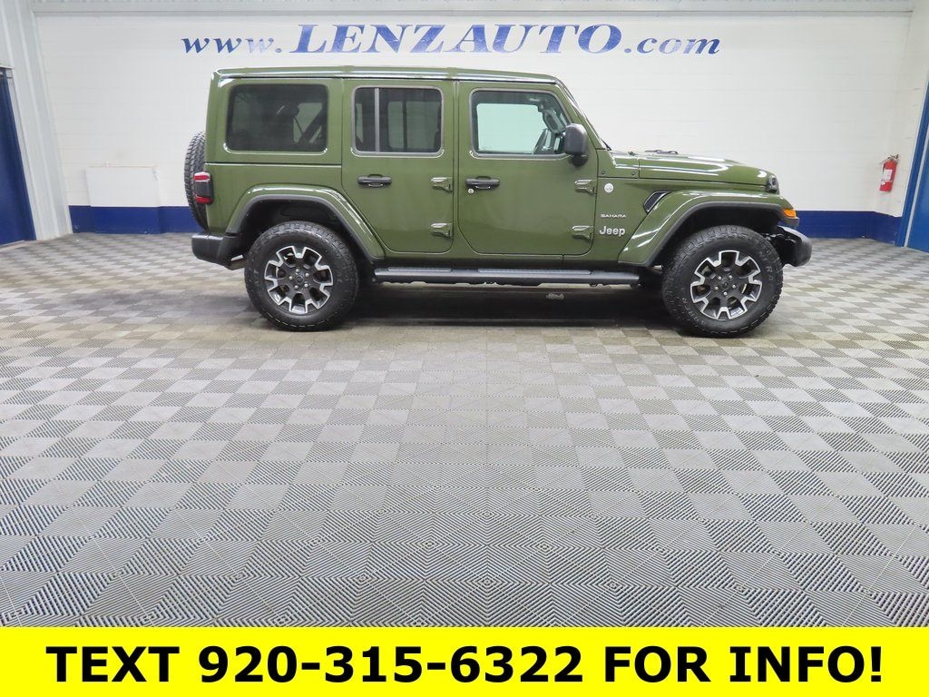 Used 2024 Jeep Wrangler 4x4 Unlimited Sahara SUV