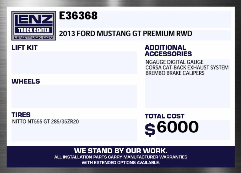 Used 2013 Ford Mustang GT Premium RWD Coupe