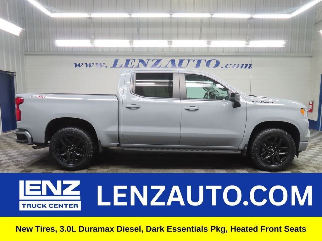 Used 2024 Chevrolet Silverado 1500 4x4 Crew Cab RST Truck