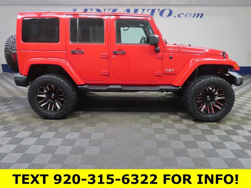 Used 2017 Jeep Wrangler 4x4 Unlimited Sahara SUV