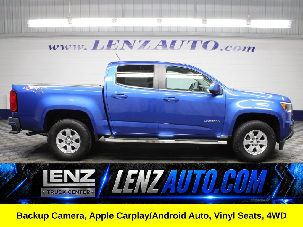 Used 2019 Chevrolet Colorado 4x4 Crew Cab Work Truck Truck