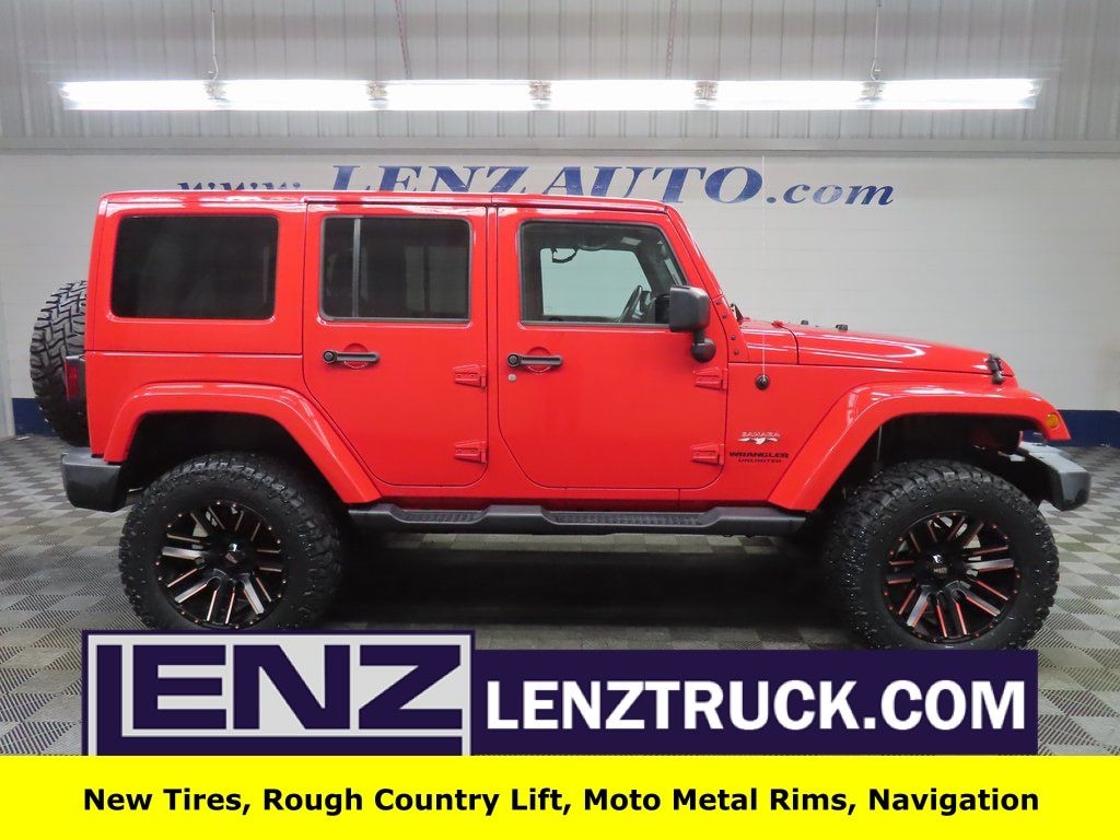 Used 2017 Jeep Wrangler 4x4 Unlimited Sahara SUV