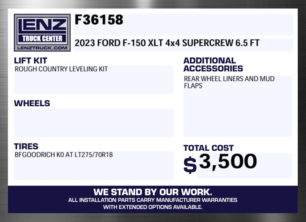 Used 2023 Ford F-150 4x4 SuperCrew XLT Truck