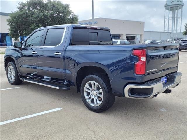 Used 2021 Chevrolet Silverado 1500 LTZ with VIN 3GCUYGED1MG458405 for sale in Lake Jackson, TX