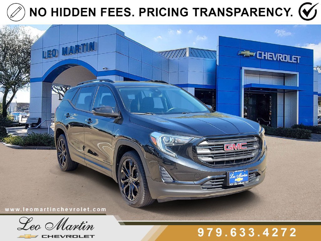 Used 2020 GMC Terrain SLE with VIN 3GKALMEV4LL106812 for sale in Lake Jackson, TX