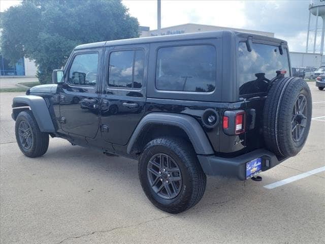 Used 2024 Jeep Wrangler 4-Door Sport S with VIN 1C4PJXDN9RW156154 for sale in Lake Jackson, TX