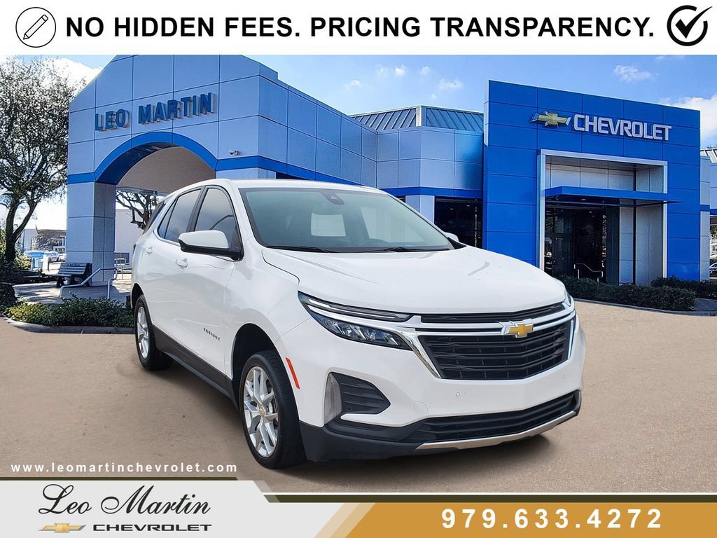 Used 2023 Chevrolet Equinox 2FL with VIN 3GNAXTEG7PS215912 for sale in Lake Jackson, TX