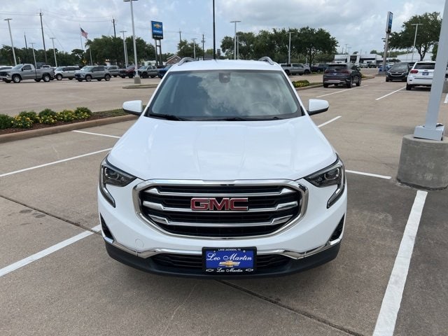 Used 2021 GMC Terrain SLT with VIN 3GKALVEV9ML313655 for sale in Lake Jackson, TX