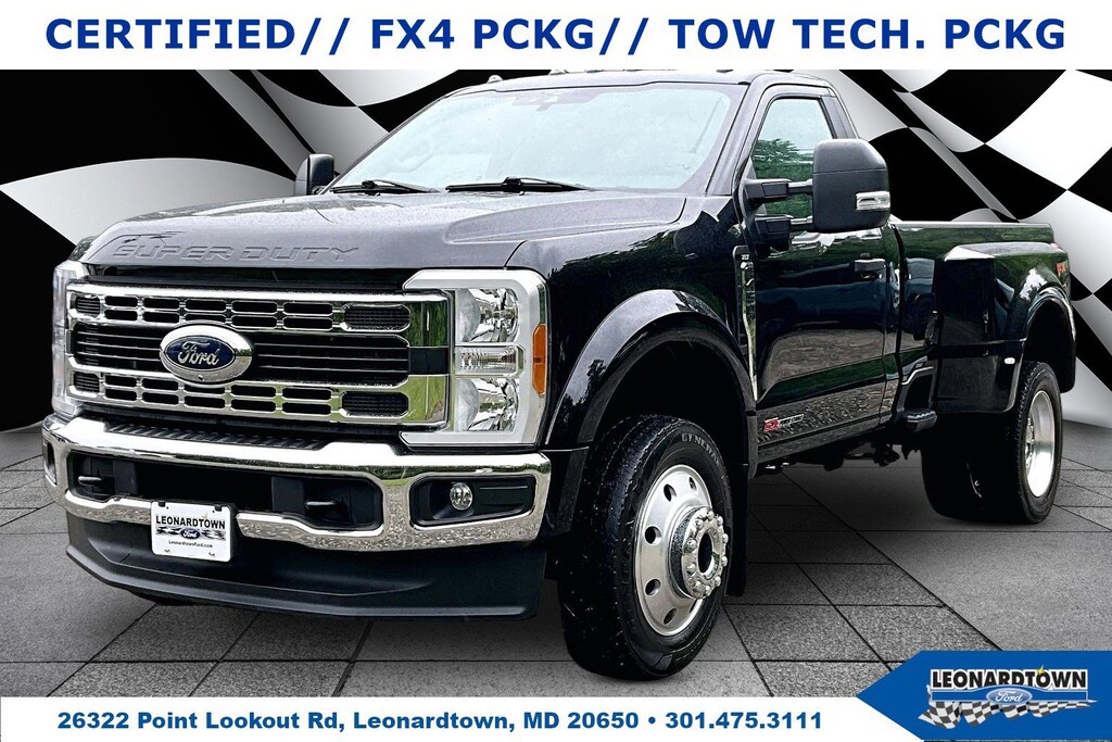 Certified 2023 Ford Super Duty F-450 DRW XLT XLT 4WD Reg Cab 8 Box