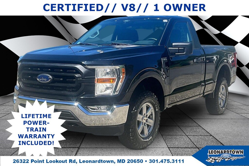 Certified 2021 Ford F-150 XL XL 4WD Reg Cab 6.5 Box