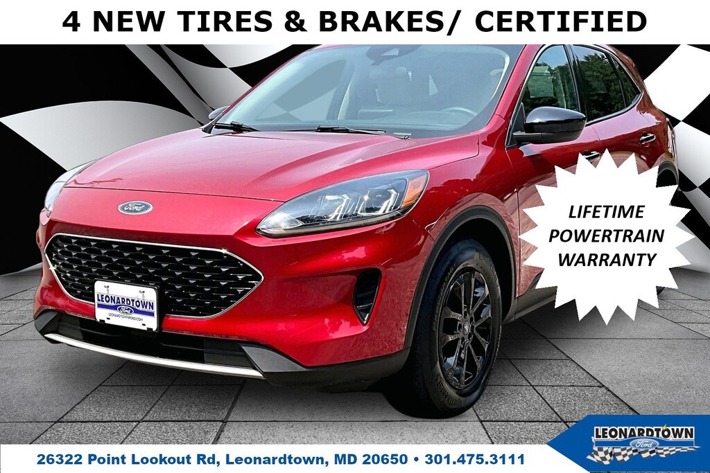 Certified 2020 Ford Escape SE SE AWD