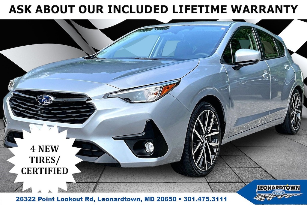 Certified 2024 Subaru Impreza Sport Sport AWD