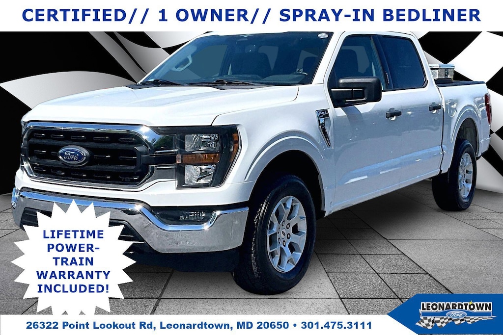 Certified 2023 Ford F-150 XLT XLT 4WD SuperCrew 5.5 Box