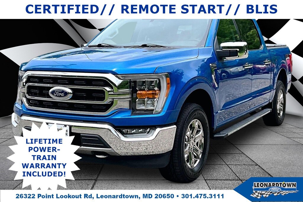 Certified 2021 Ford F-150 XLT XLT 4WD SuperCrew 5.5 Box
