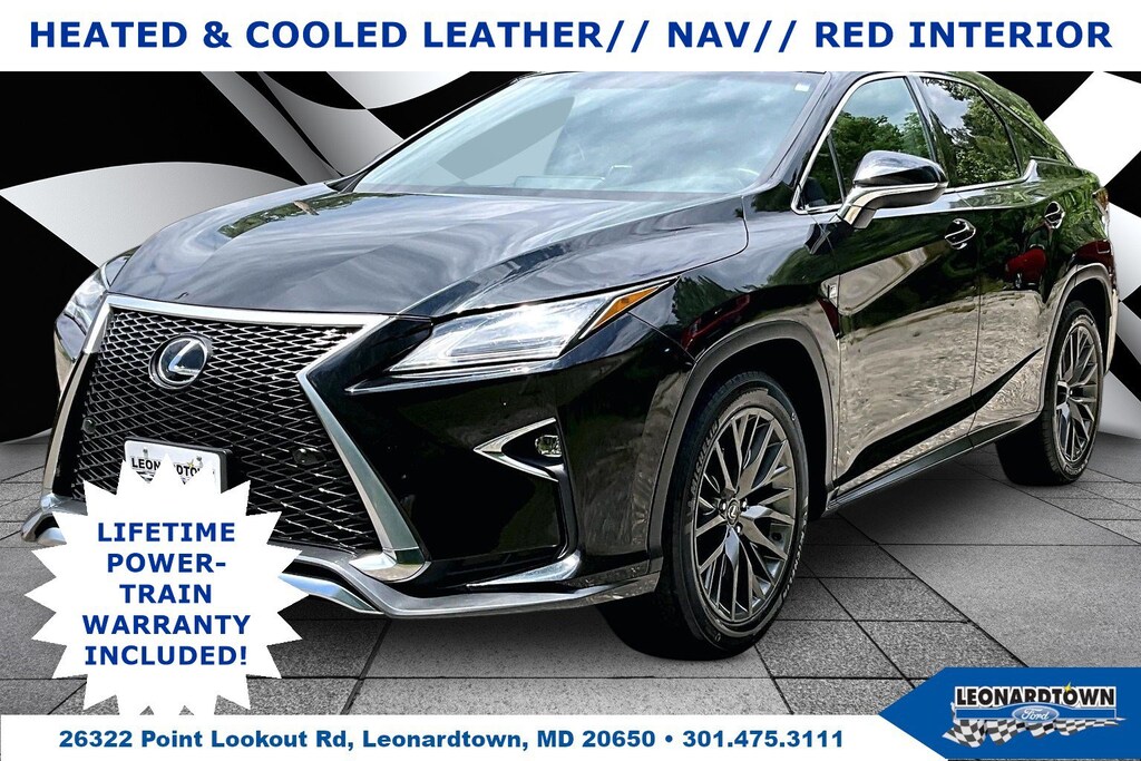 Used 2016 Lexus RX 350 F Sport AWD F Sport