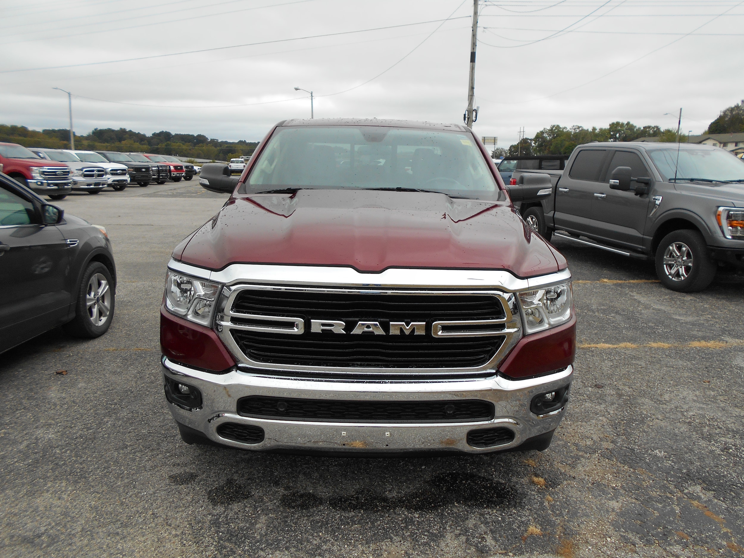 Used 2019 RAM Ram 1500 Pickup Big Horn/Lone Star with VIN 1C6SRFBTXKN872496 for sale in Cassville, MO