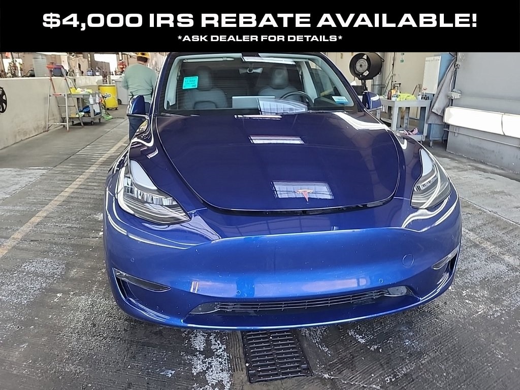 Used 2021 Tesla Model Y Long Range with VIN 5YJYGDEE7MF191319 for sale in Kansas City