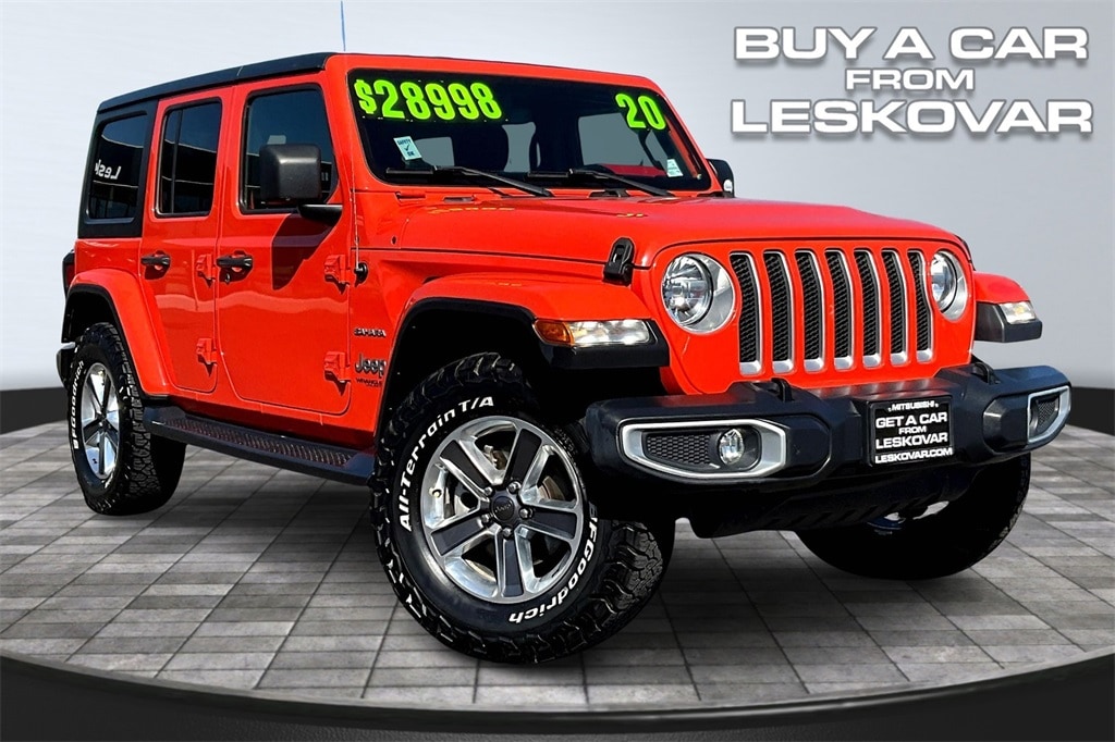 Used 2020 Jeep Wrangler Unlimited Sahara SUV