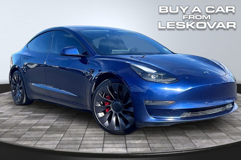 Used 2021 Tesla Model 3 Base with VIN 5YJ3E1ECXMF976110 for sale in Kennewick, WA