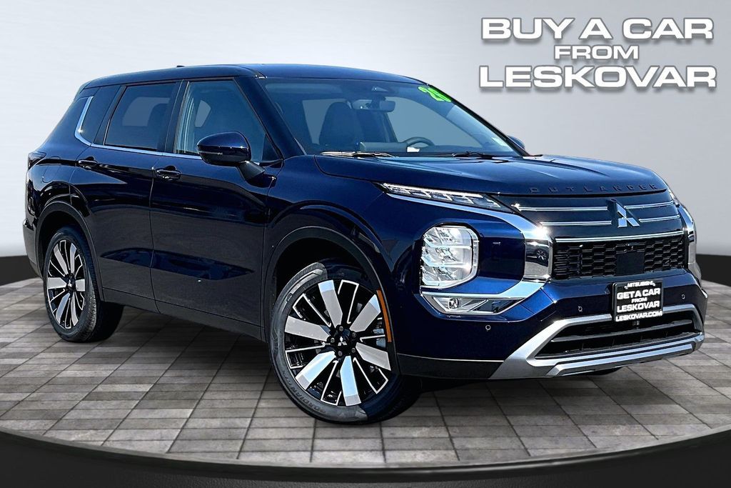 Cosmic Blue Metallic 2026 Mitsubishi Outlander SUV / Crossover Front-Wheel Drive Continuously Variable Transmission