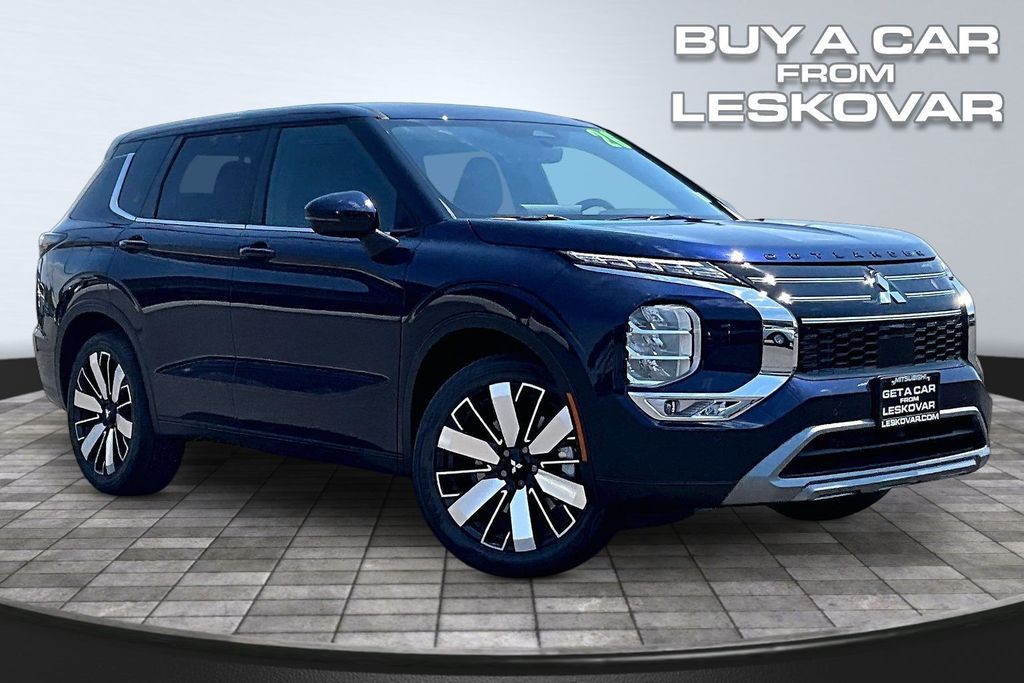 Cosmic Blue Metallic 2026 Mitsubishi Outlander SUV / Crossover Front-Wheel Drive Continuously Variable Transmission