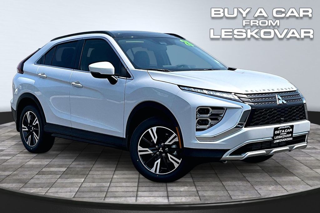 Diamond White 2026 Mitsubishi Eclipse Cross SUV / Crossover All-Wheel Drive Continuously Variable Transmission