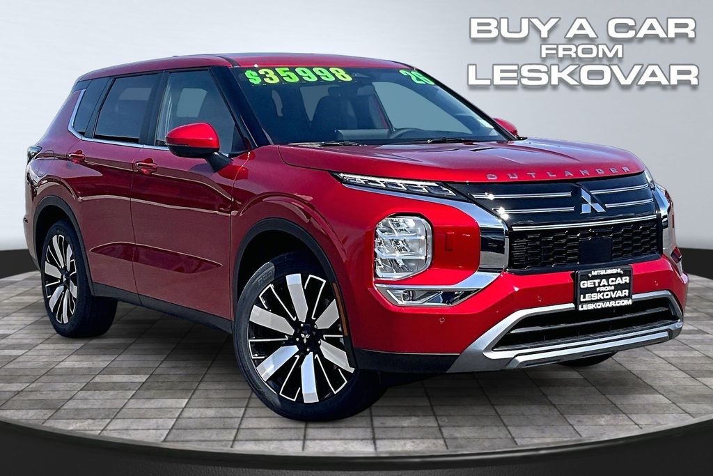 Red Diamond 2026 Mitsubishi Outlander SE S-AWC SUV / Crossover All-Wheel Drive Continuously Variable Transmission