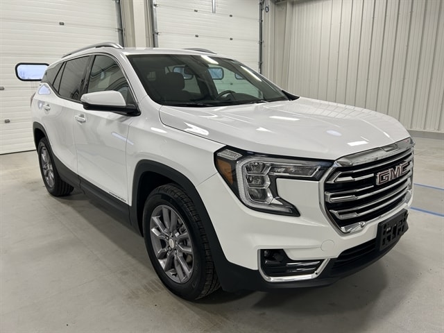 Used 2023 GMC Terrain SLT with VIN 3GKALVEG6PL160075 for sale in Lancaster, WI