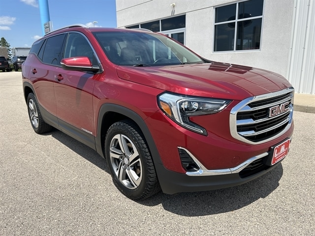 Used 2020 GMC Terrain SLT with VIN 3GKALVEV8LL267184 for sale in Lancaster, WI